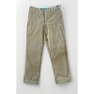 LL Bean Classic Fit Corduroy Pants 274830 Tan Brown Mens 38 Waist Cotton